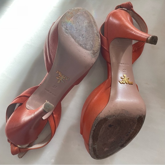 PRADA Platform Pumps. 🧡 - Picture 15 of 16